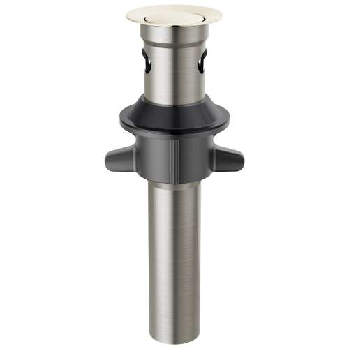 RP101630PN Other Metal Push Pop with Overflow, Polished Nickel