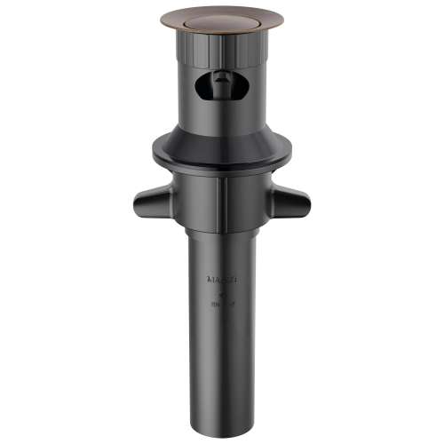 RP101631RB Other Plastic Push Pop with Overflow, Venetian Bronze