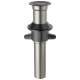 RP101632BL Other Metal Push Pop without Overflow, Matte Black