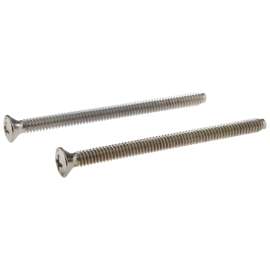 RP196BL Pivotal Escutcheon Trim Screws 2, Matte Black