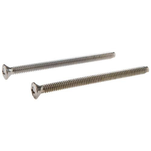 RP196BL Pivotal Escutcheon Trim Screws 2, Matte Black