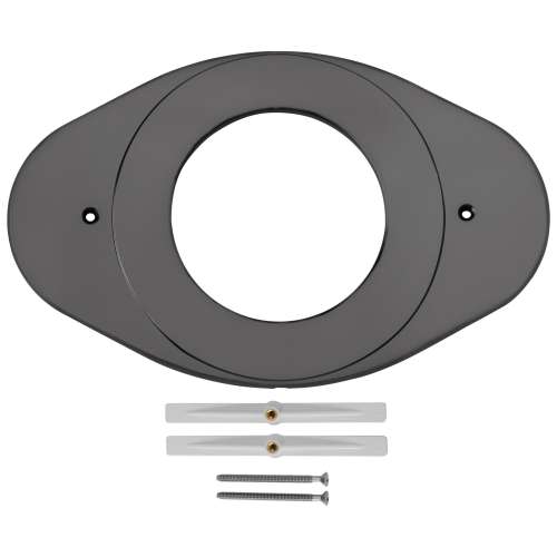 RP29827BL Other Shower Renovation Cover Plate, Matte Black