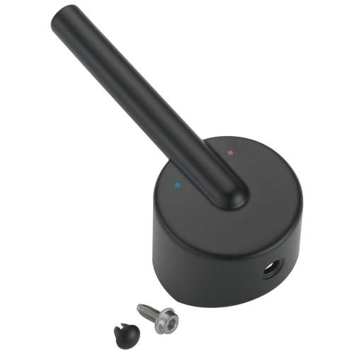 RP82134BL Trinsic Metal Lever Handle Kit Wall Mount, Matte Black