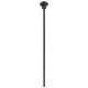 RP91401RB Victorian Lift Rod and Finial, Venetian Bronze