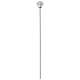 RP91401 Victorian Lift Rod and Finial, Chrome