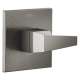 T14043-KS-PR Trillian 14 Series Valve Trim, Lumicoat Black Stainless