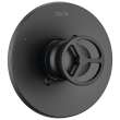 T14058-BL Trinsic Monitor 14 Series Valve Only Trim, Matte Black