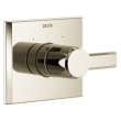 T14099-PN-PR Pivotal Monitor 14 Series Valve Only Trim, Lumicoat Polished Nickel