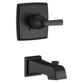 T14164-BL Ashlyn Monitor 14 Series Tub Trim Only, Matte Black