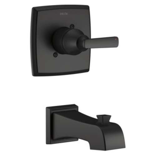 T14164-BL Ashlyn Monitor 14 Series Tub Trim Only, Matte Black