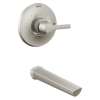 T14172-SS-PR Galeon 14 Series Tub Trim, Lumicoat Stainless