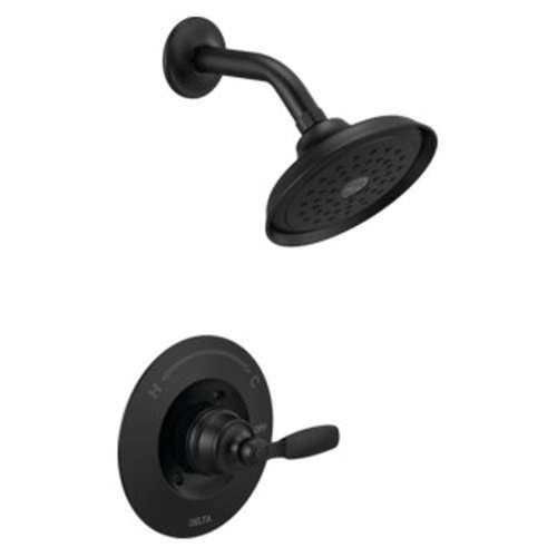 T14232-BL Woodhurst Shower Trim, Matte Black