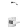 T14243-PR-LHD Trillian 14 Series Shower Only LHD, Lumicoat Chrome