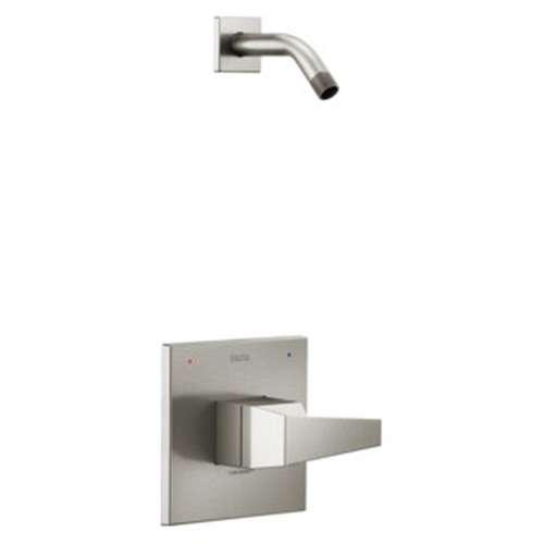 T14243-SS-PR-LHD Trillian 14Series Shower Only LHD, Lumicoat Stainless