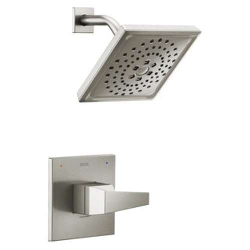 T14243-SS-PR Trillian 14 Series H2Okinetic Shower Only Trim, Lumicoat Stainless