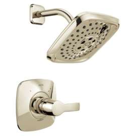 T14252-PN Tesla Monitor 14 Series H2Okinetic Shower Trim, Polished Nickel