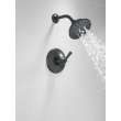T14256-BLLHP Dorval Monitor 14 Series Shower Trim Less Handle, Matte Black