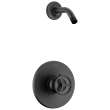T14258-BLLHD Trinsic Shower Trim 1L Less Shower Head, Matte Black