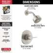 T14259-SS-PP Modern Monitor 14 Series Shower Trim, Stainless