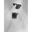 T14264-BL Ashlyn Monitor 14 Series Shower Trim, Matte Black