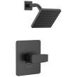 T14267-BL-PP Modern Monitor 14 Series Shower Trim, Matte Black