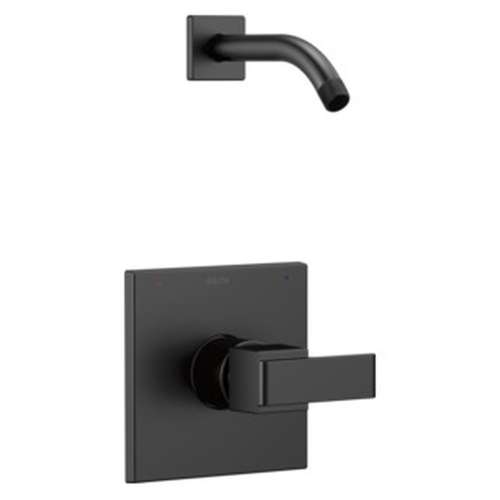 T14267-BLLHD Ara Monitor 14 Series Shower Trim Less Head, Matte Black