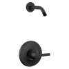 T14272-BL-LHD Galeon 14 Series Shower Trim Less Head, Matte Black