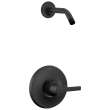 T14272-BL-LHD Galeon 14 Series Shower Trim Less Head, Matte Black