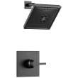 T14274-BL Zura Monitor 14 Series H2Okinetic Shower Trim, Matte Black