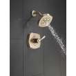 T14276-CZ Stryke 14 Series Shower Only, Champagne Bronze