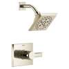 T14299-PN-PR Pivotal Monitor 14 Series H2Okinetic Shower Trim, Lumicoat Polished Nickel