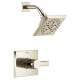 T14299-PN-PR Pivotal Monitor 14 Series H2Okinetic Shower Trim, Lumicoat Polished Nickel