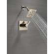 T14299-PN-PR Pivotal Monitor 14 Series H2Okinetic Shower Trim, Lumicoat Polished Nickel