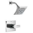 T14299-PR Pivotal Monitor 14 Series H2Okinetic Shower Trim, Lumicoat Chrome
