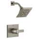 T14299-SS-PR Pivotal Monitor 14 Series H2Okinetic Shower Trim, Lumicoat Stainless