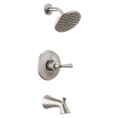 T14433-SS Kayra Monitor 14 Series Tub & Shower Trim, Stainless