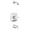 T144339-LHD-PP Modern Monitor 14 Series Tub & Shower Trim Less Head, Chrome