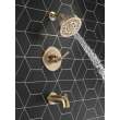 T14435-CZ SAYLOR Monitor 14 Series Tub & Shower Trim, Champagne Bronze