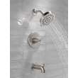 T14435-SS SAYLOR Monitor 14 Series Tub & Shower Trim, Stainless
