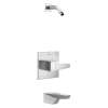 T14443-PR-LHD Trillian 14 Series Shower Only LHD, Lumicoat Chrome