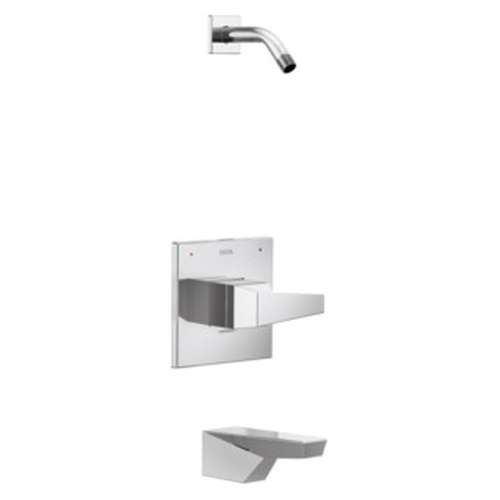T14443-PR-LHD Trillian 14 Series Shower Only LHD, Lumicoat Chrome