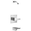 T14443-PR-LHD Trillian 14 Series Shower Only LHD, Lumicoat Chrome