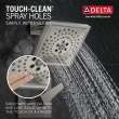 T14443-SS-PR Trillian 14 Series H2Okinetic Tub Shower Trim, Lumicoat Stainless