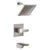 T14443-SS-PR Trillian 14 Series H2Okinetic Tub Shower Trim, Lumicoat Stainless