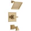 T14451-CZ-WE Dryden Monitor 14 Series Tub & Shower Trim