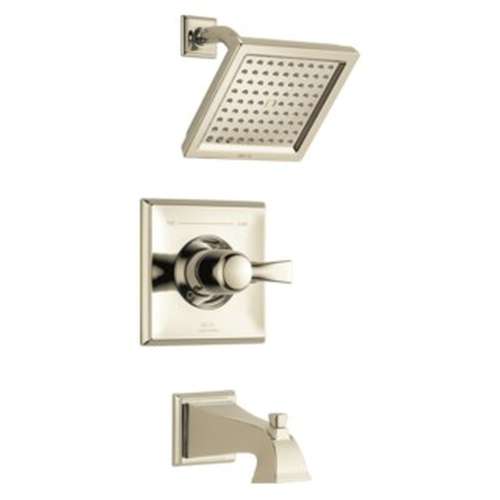 T14451-PN-WE Dryden Monitor 14 Series Tub & Shower Trim, Polished Nickel