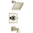 T14451-PN-WE Dryden Monitor 14 Series Tub & Shower Trim, Polished Nickel