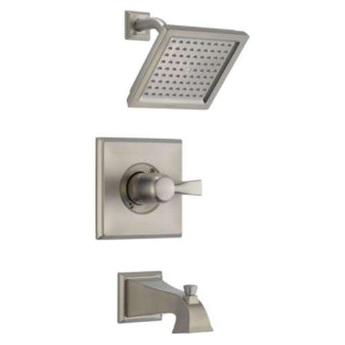 T14451-SS-WE Dryden Monitor 14 Series Tub & Shower Trim, Stainless