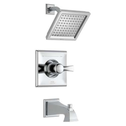 T14451-WE Dryden Monitor 14 Series Tub & Shower Trim, Chrome