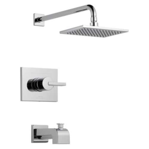 T14453-WE Vero Monitor 14 Series Tub & Shower Trim, Chrome